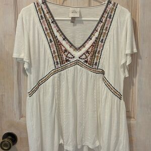 Knox Rose Pretty Feminine Casual Top